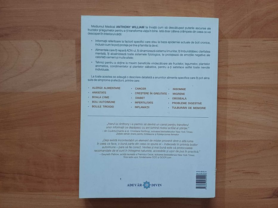 Set Mindfulness, Anthony William, Gary Null, Jamie Oliver