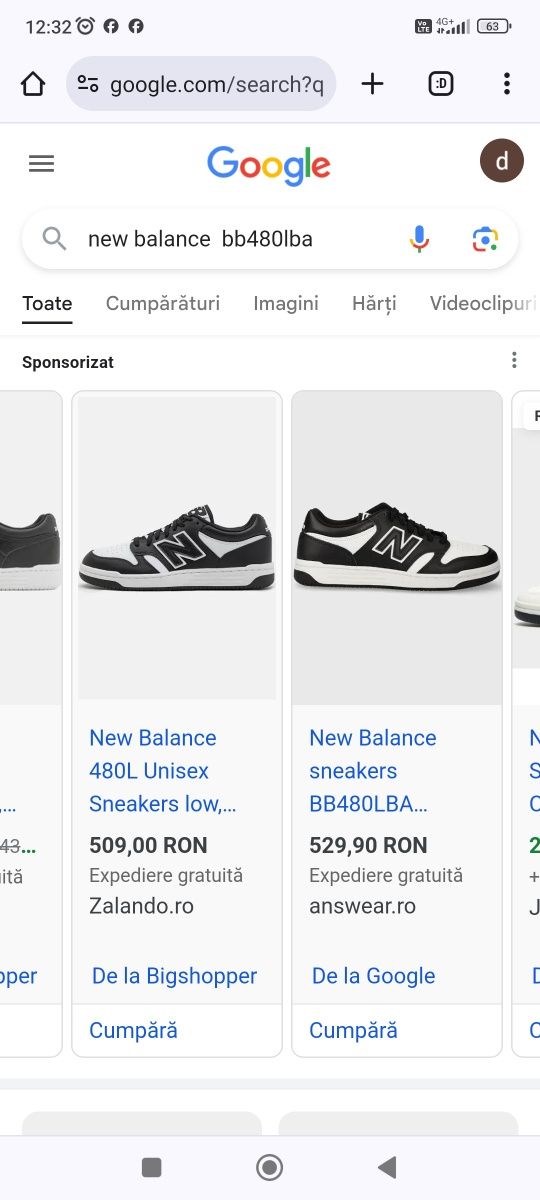 New Balance 480 39,5 (24,5cm)