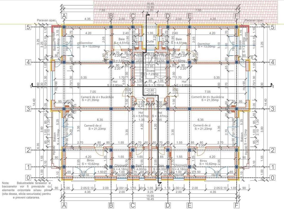Proiectare Construcții, Arhitectură, Rezistență - blocuri, hale.