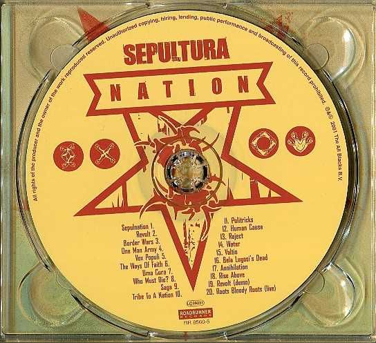 CD Sepultura - Nation 2001