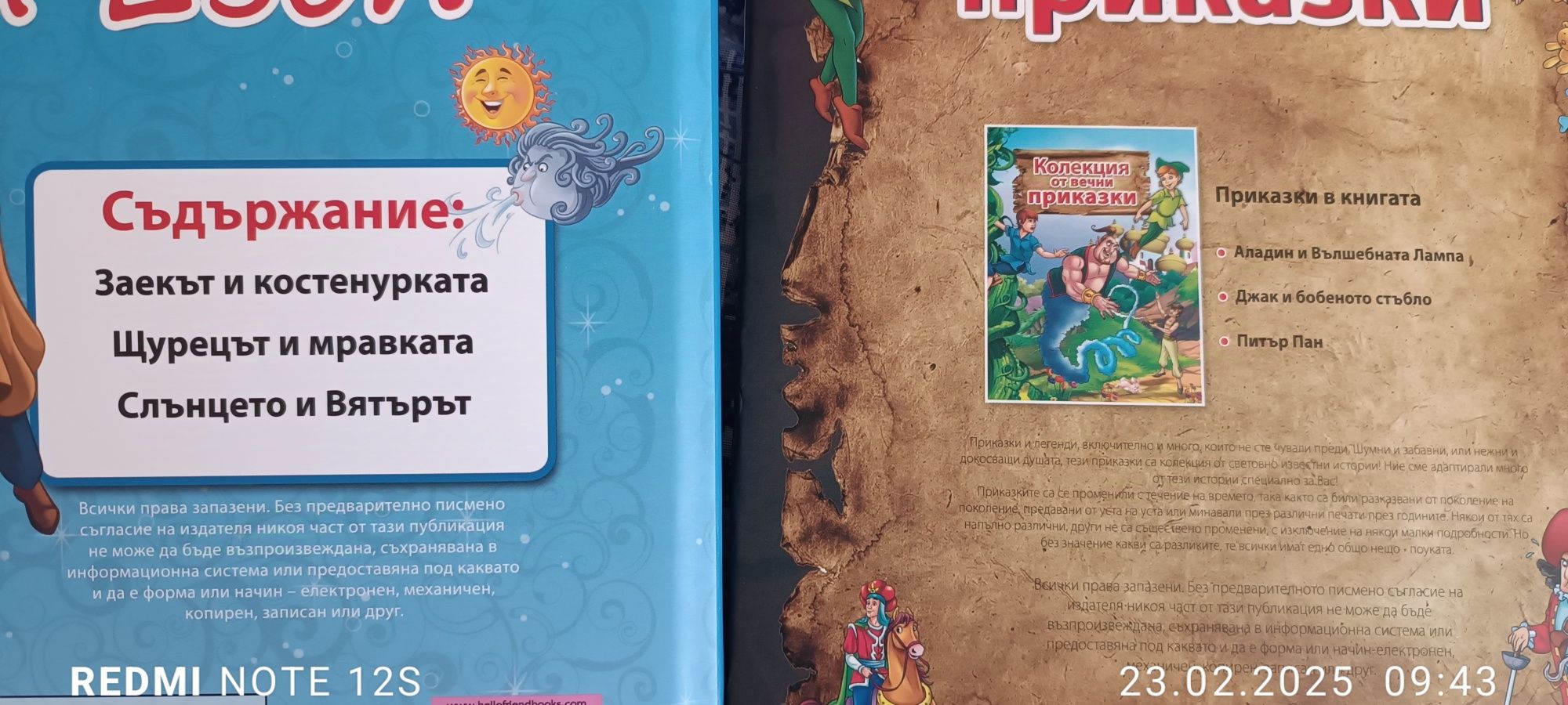 Лот 2бр детски книжки