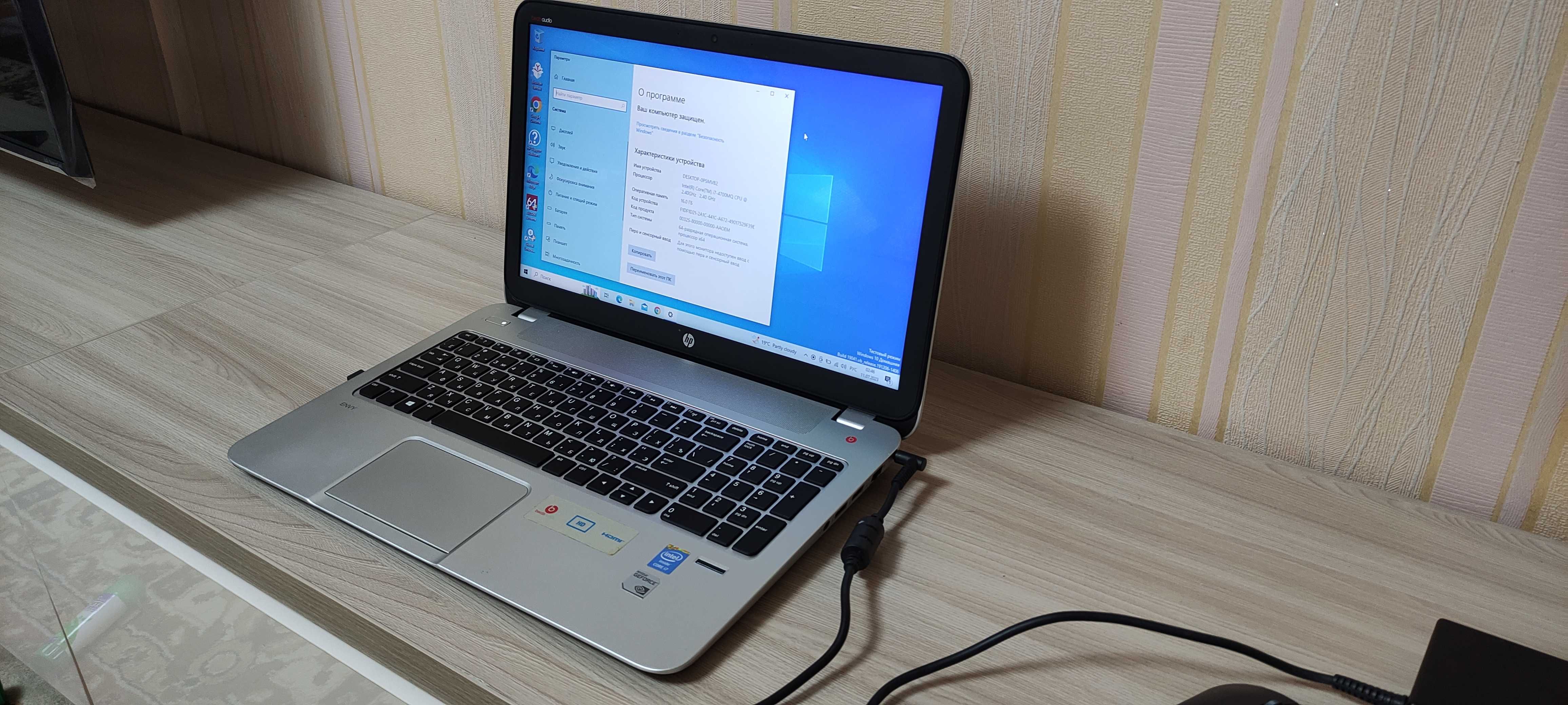 HP ENVY 15 Core i7 4700mq/16GB/SSD 512GB/Gt 840m 2GB