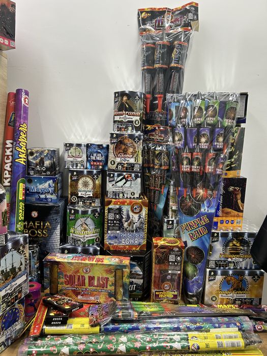 Салюты оптом. Лучшие цены. Доставка по городу.