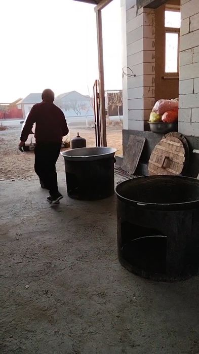 Қазан 125л ошақ титан