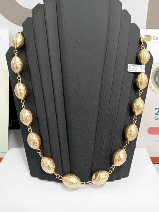 Colier aur 14k 48.72g (ag24 Harlau b.43599)