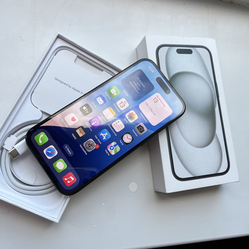 iPhone 15 новый, не использовался