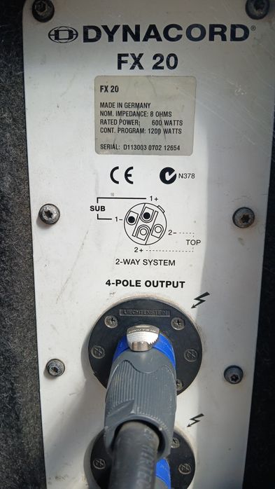 Vând dynacord xa2 mocheta