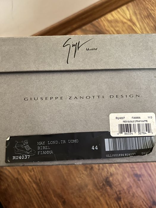 Кожени обувки  Giuseppe Zanotti