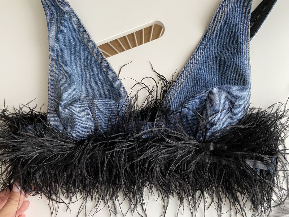 Бюстие и блуза с пера