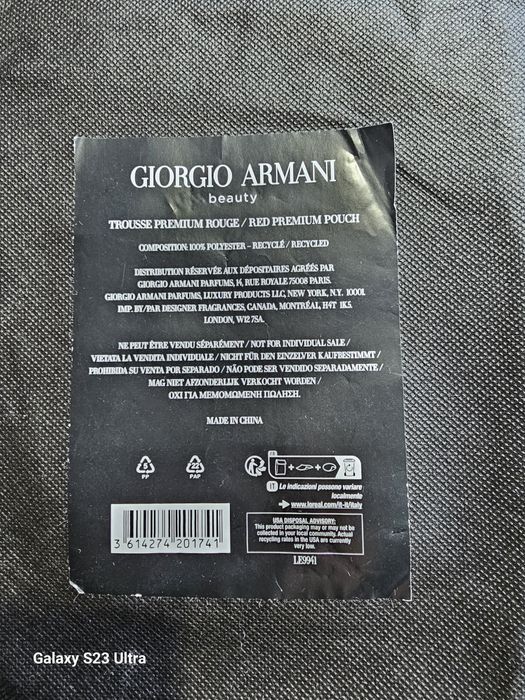 Neceser Giorgio Armani