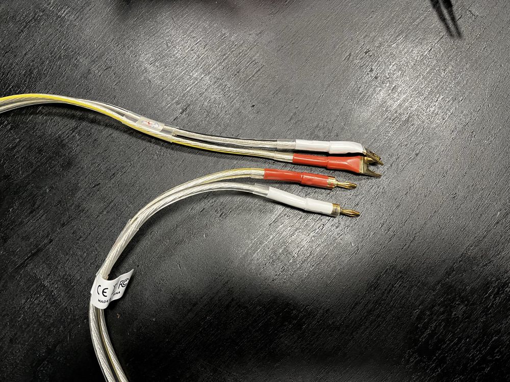 YYaudio 6N OFC HIFI Silver Plated Speaker Cable HIFI