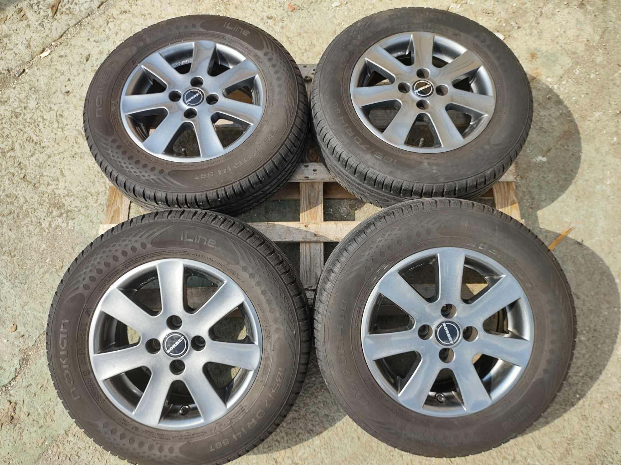 14 джанти 4х100 Opel Corsa C D Vectra B Renault Dacia Logan 6J et38
