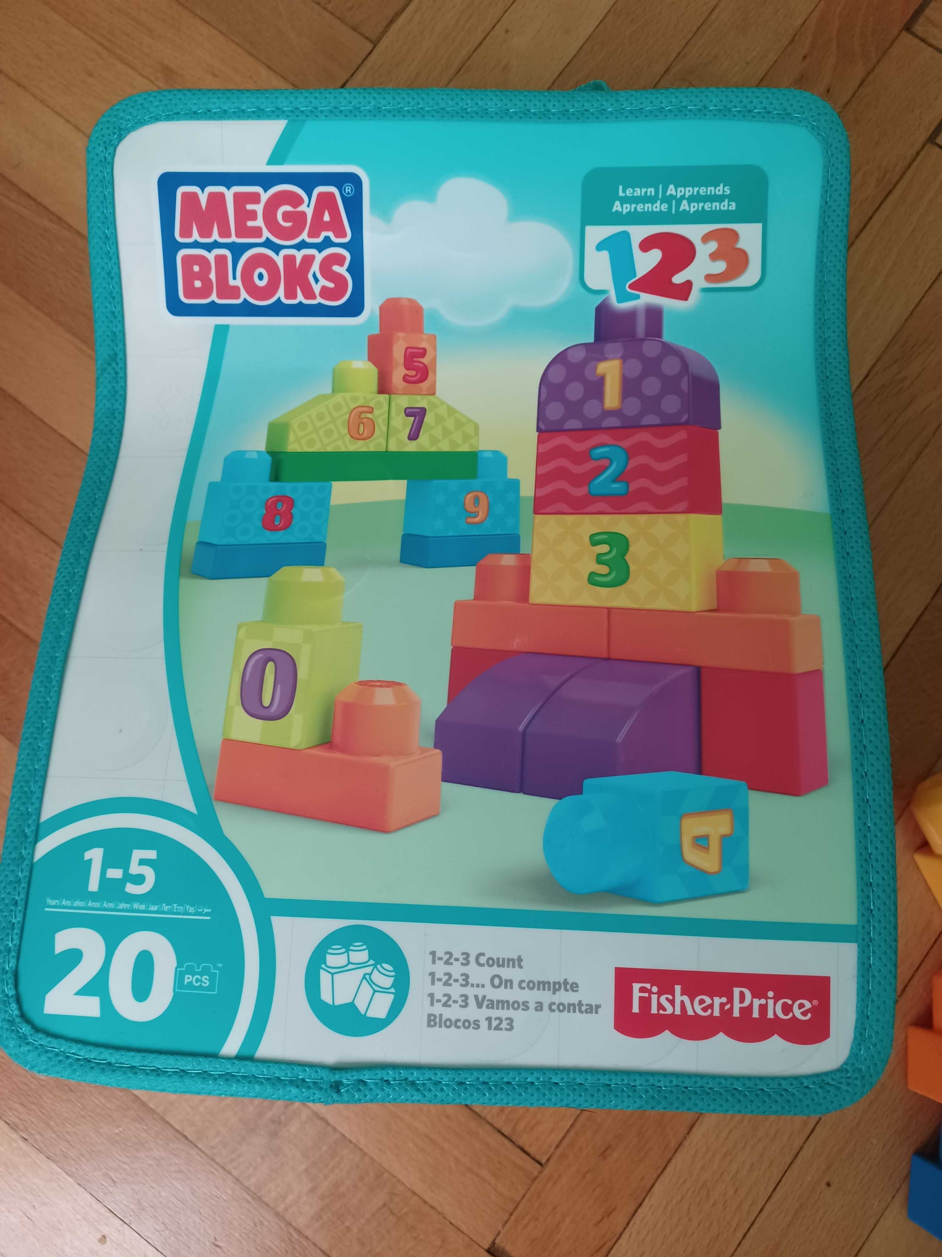 Fisher Price Mega Bloks Моят първи строител Да се научим да броим