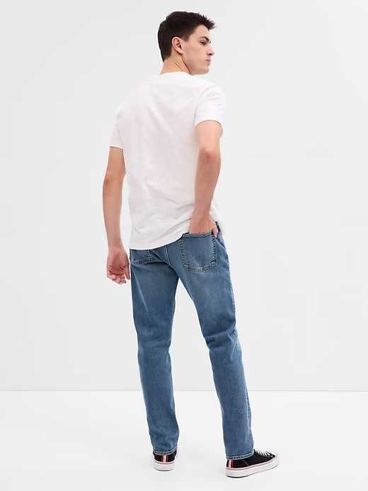 Джинсы мужские GAP Straight Taper GapFlex Jeans! Новые с бирками!