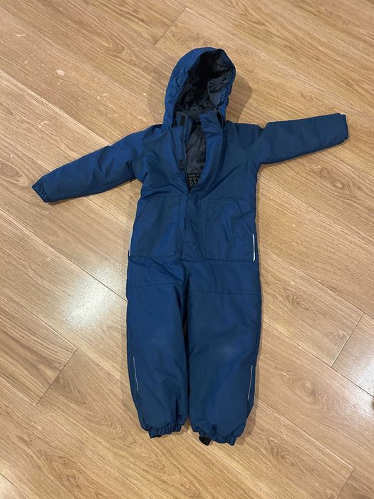 Vand salopeta ski Kabooki marime 110 +casca Uvex 51-55cm copil 4-5 ani