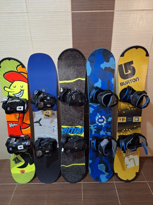 Placi snowboard copii-adulti-boots  burton, Nitro Ripper, k2..