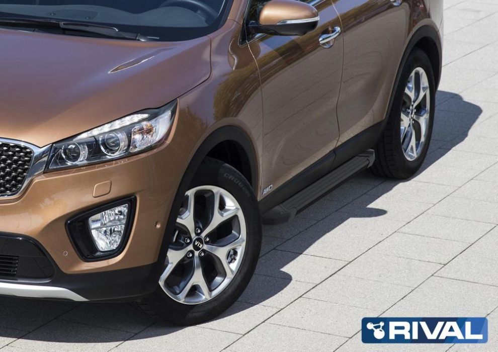 Пороги на Kia Sorento Prime 2015+