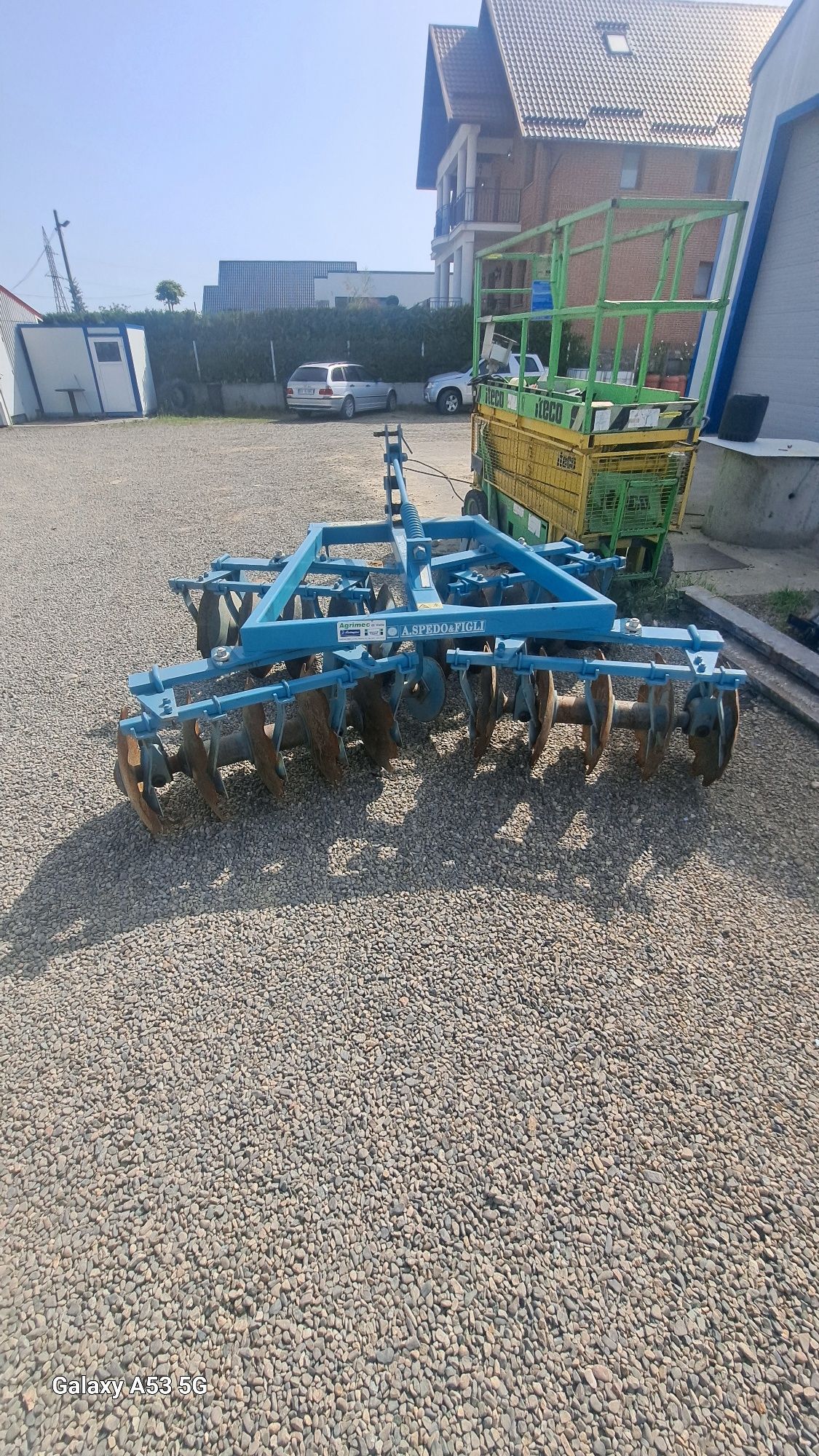 Vand disc agricol aspedo cu 20 de talere