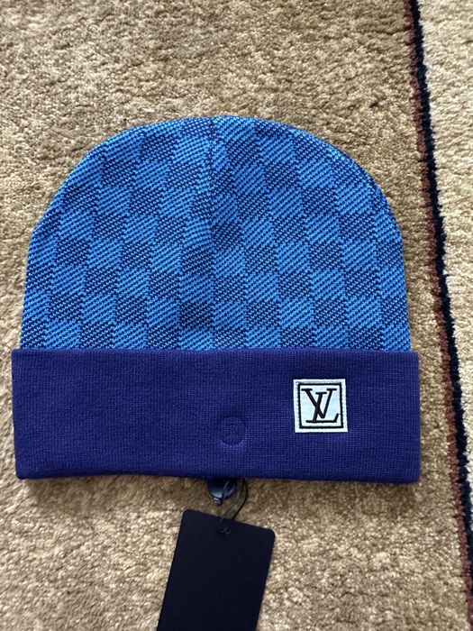 Beanie LV albastru
