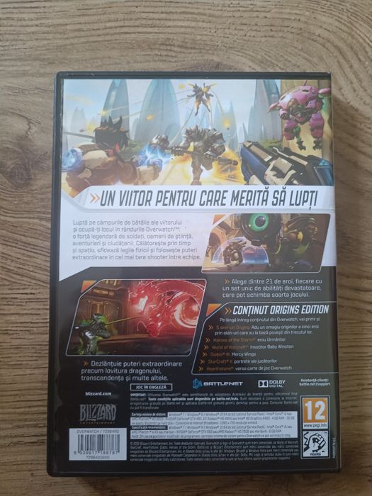 Overwatch pc dvd