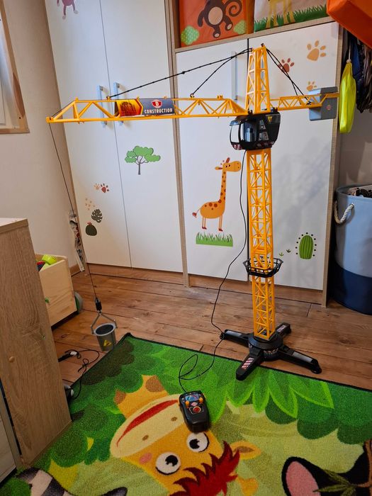 Голям кран Dickie toys, с дистанционно