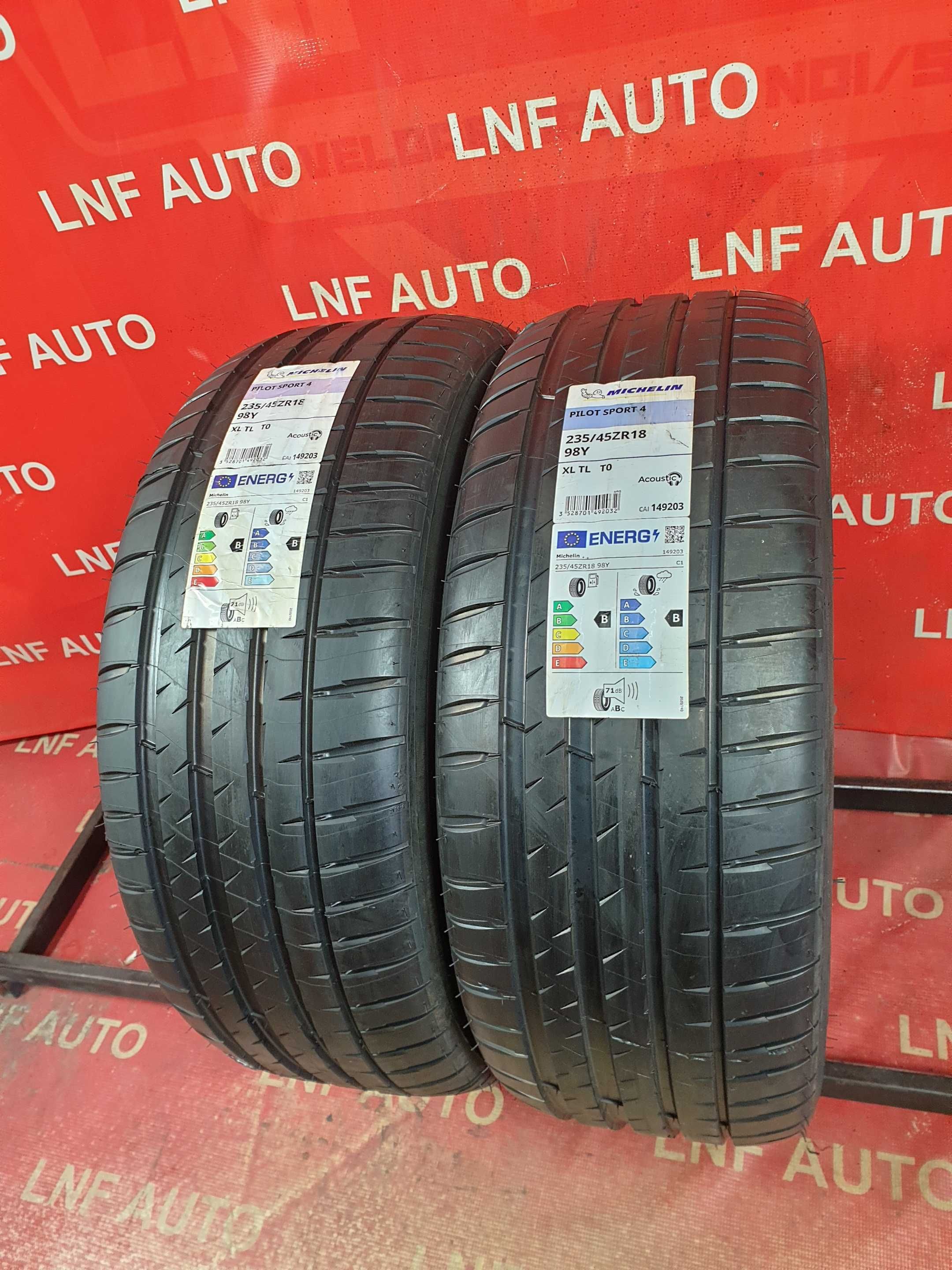 Anvelope de VARA - 235/45/18 - Michelin PS4 Tesla - NOI - DOT 2021