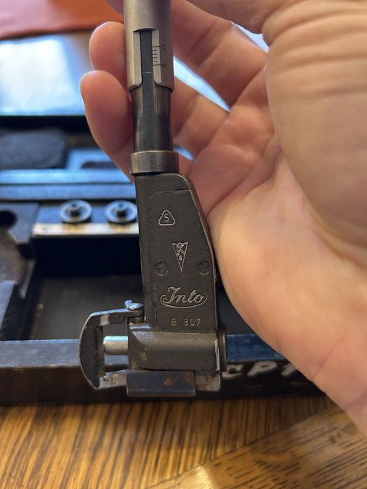 Trusa de masurat alezaje, cu ceas comparator, Scala 35 - 60 mm