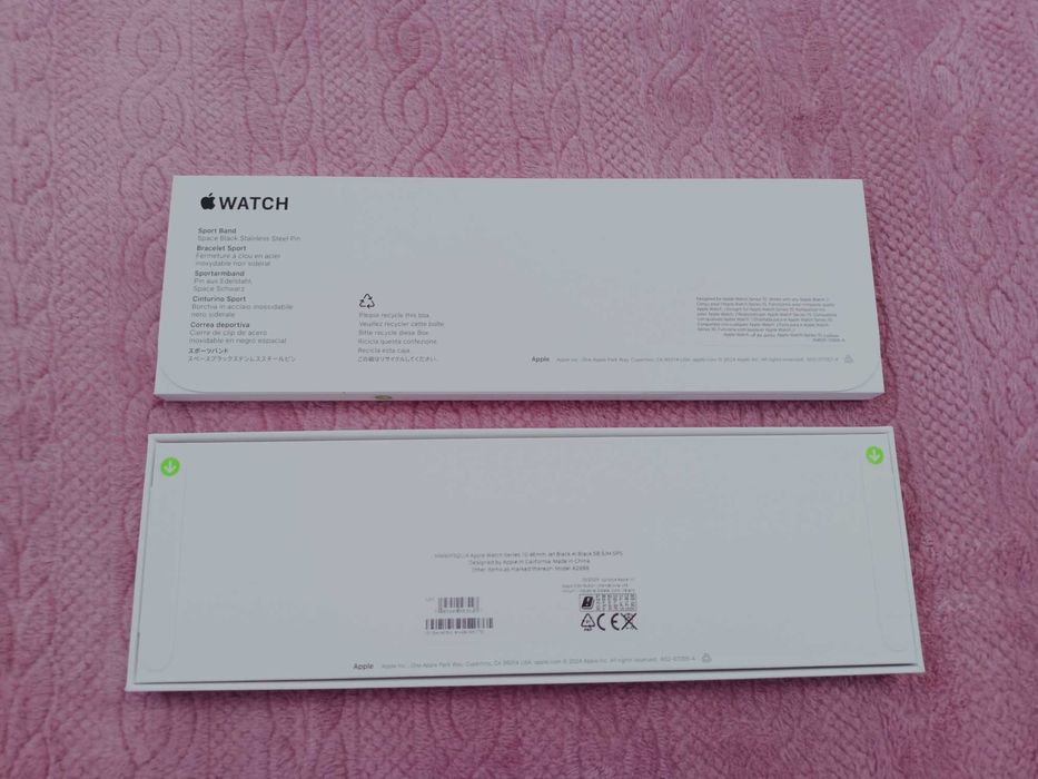 Нов смарт часовник Apple Watch Series 10, размер S/M.