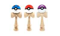 Kendama bull rubber pokemon noua jucarie lemn cadou