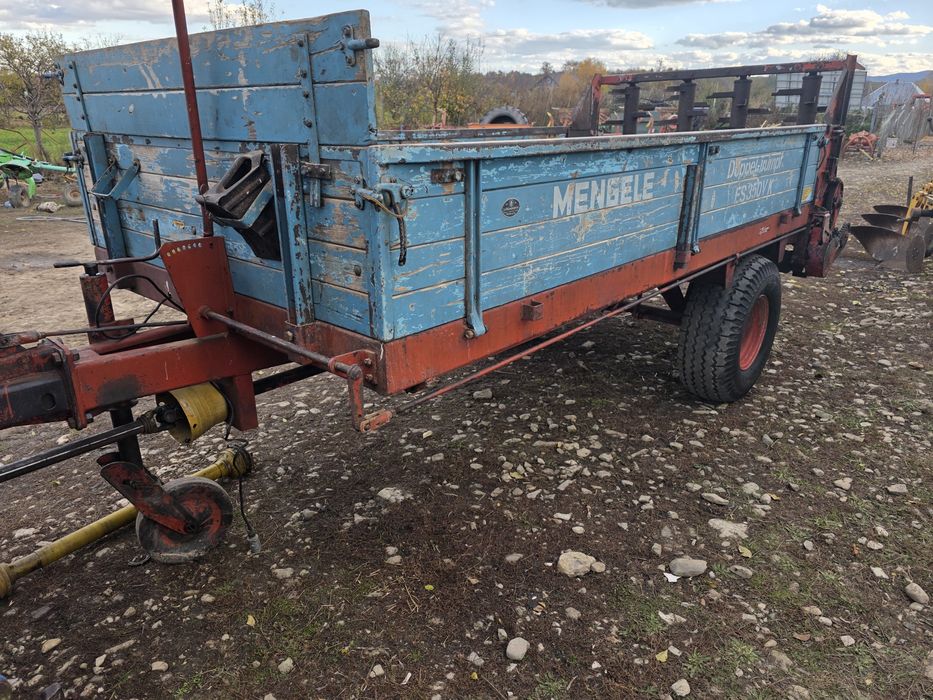 Remorca Gunoi Gunoiera Mig Gunoi 4 5 7 tone Krone Mengele JF