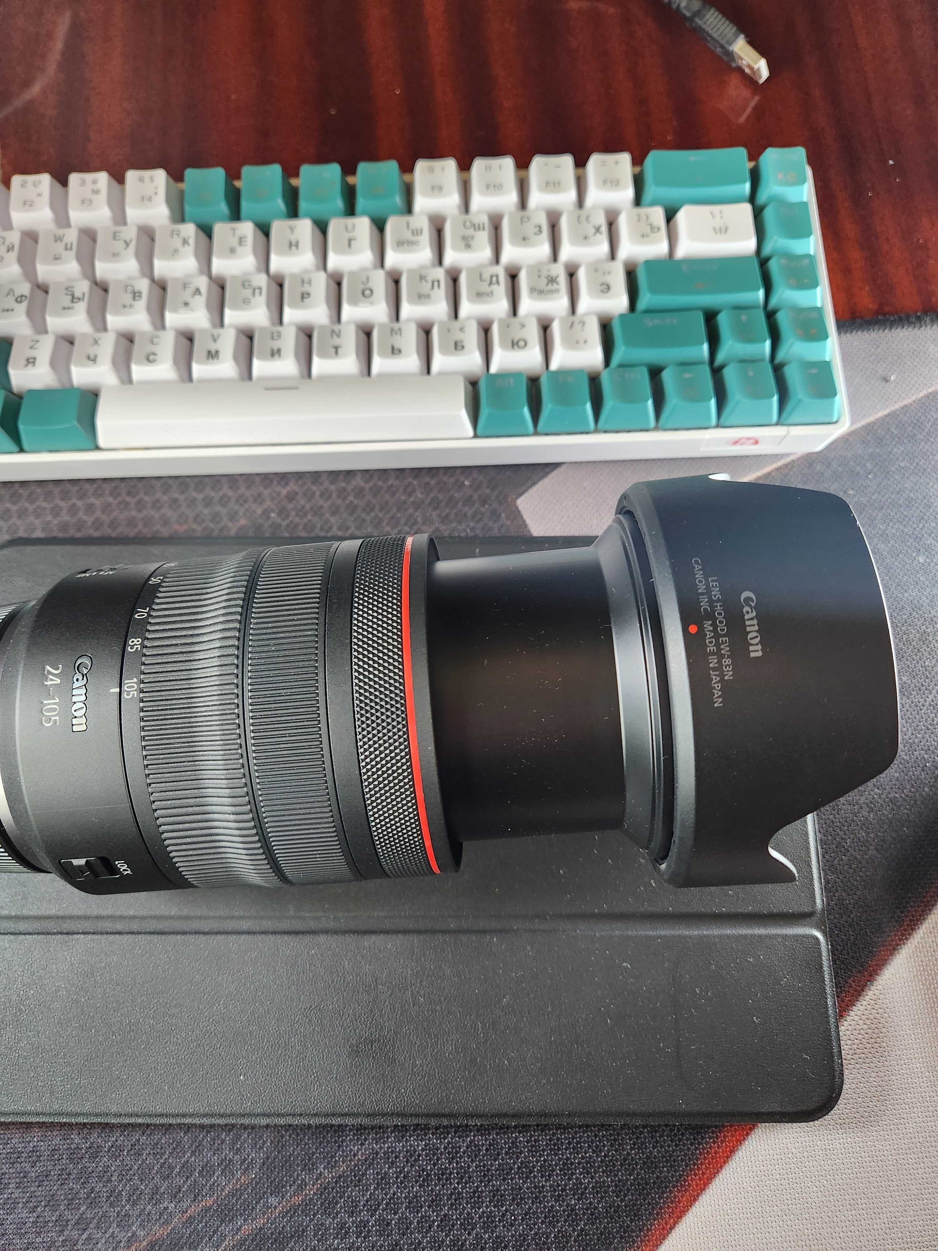 Объектив Canon RF 24-105 F 4L 900$.