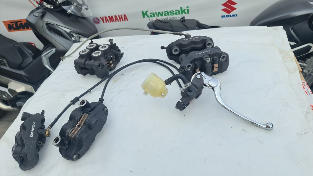 Etrieri monobloc  Yamaha R6  20012 , furtune frana race / pompa frana