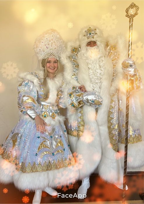 Корбобо ва коркиз , дед мороз и снегурочка