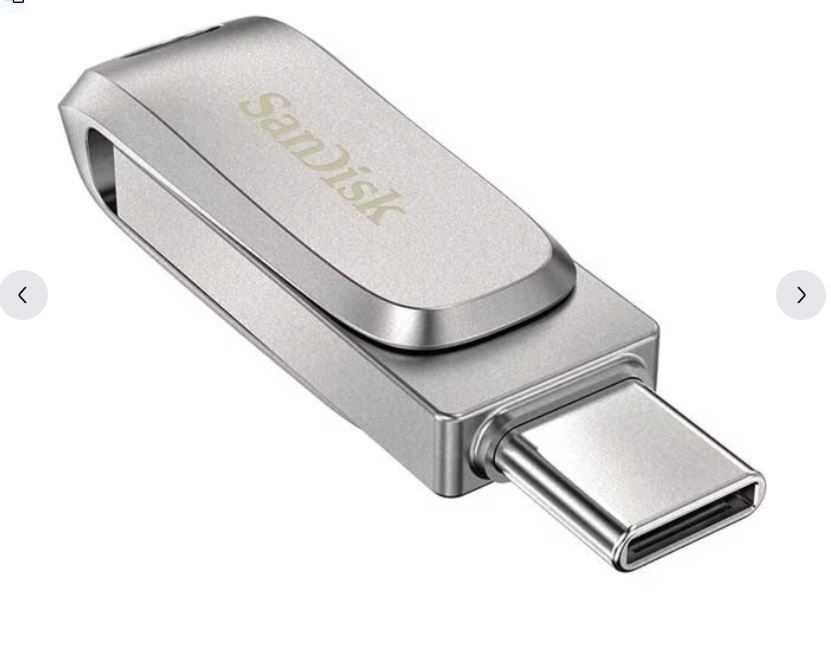 USB SANDISK Ultra Dual Drive Luxe USB 3.1, Type C, 64GB, 150MB/s