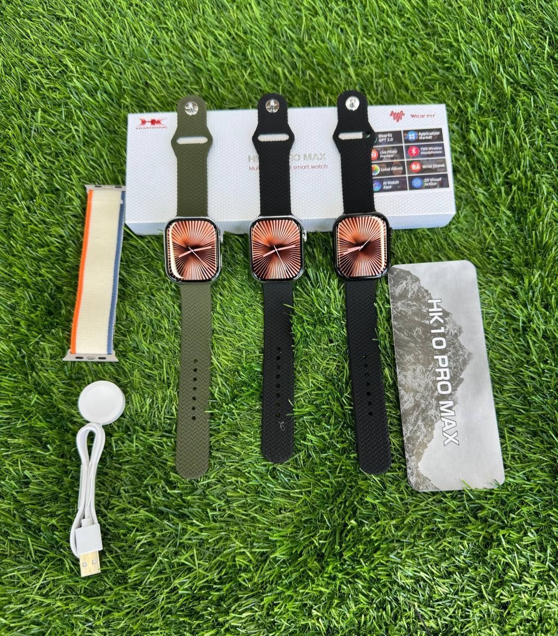 Smart Watch HK 10 PRO MAX, HK 10 PRO MAX+, Amoled display, Смарт часы