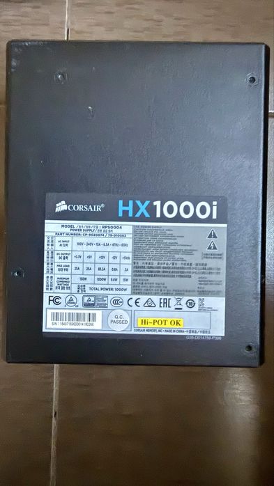 Sursa PC modulara CORSAIR HX1000