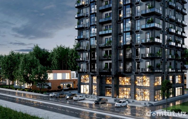 Аренда Квартира  ЖК "Loft Residence" Ул. Садыка Азимова  Mingoʻrik