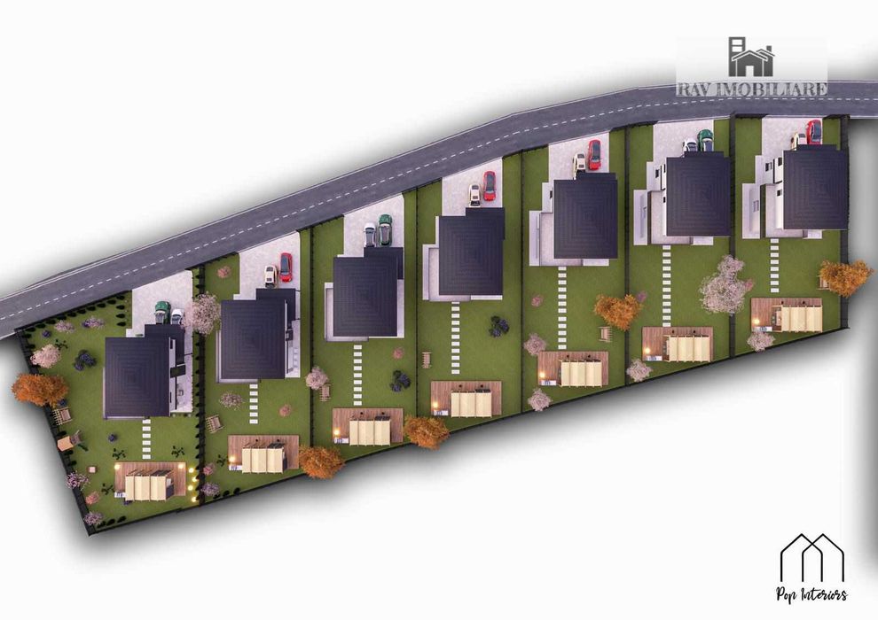 Vanzare teren intravilan-proiect autorizat pentru 7 case–Săliștea Nouă
