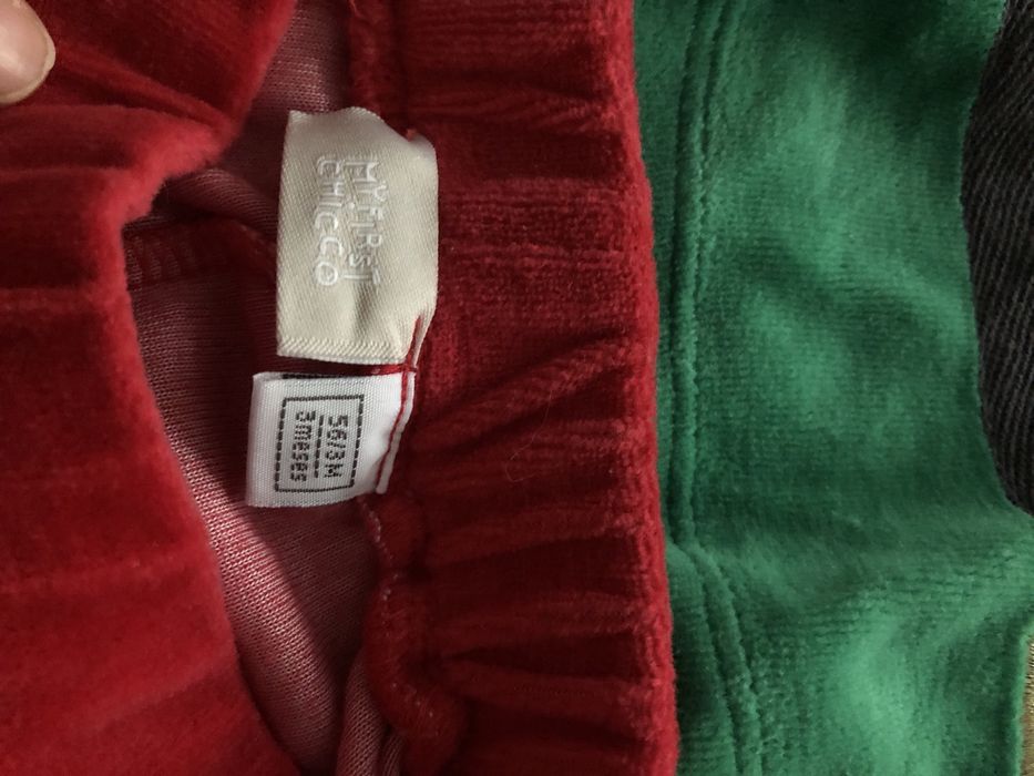 Costum bebe Spiridus / Elf Mos Crăciun Chicco marimea 56 3 luni