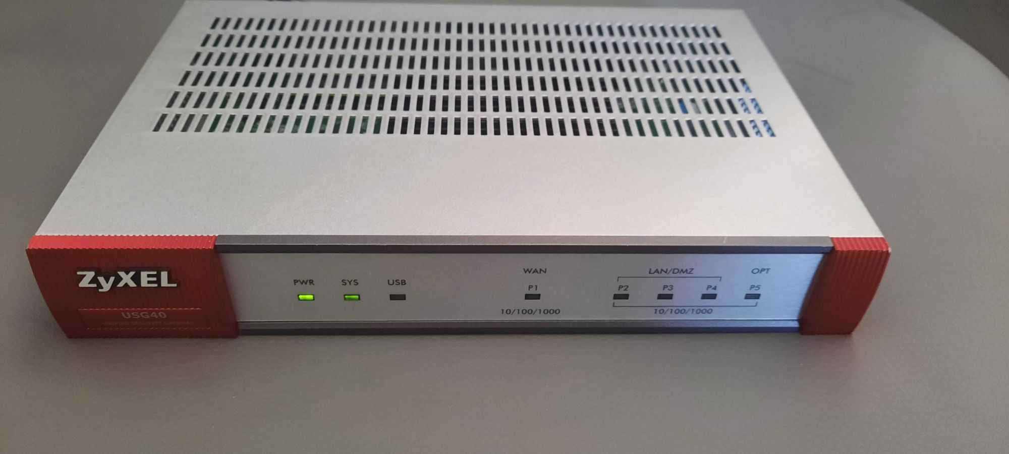 Firewall Zyxel  USG 40, VPN, Gigabit