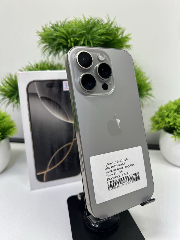 Iphone 16 Pro 256gb Akb 100% Ц\п 69
