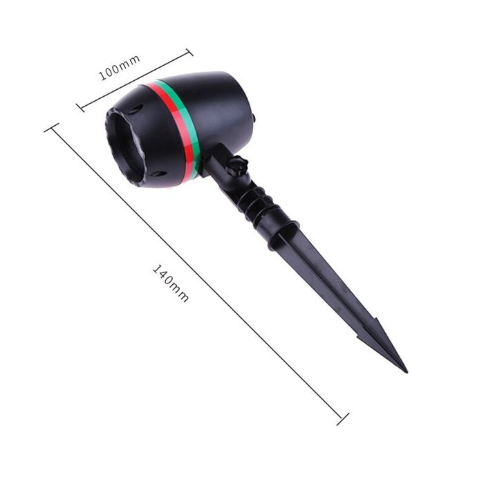 Лазерен прожектор Проектор за Коледна украса "Коледна лазерна лампа с