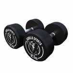Set gantere cauciuc 25 kg - 2 x 12,5 kg