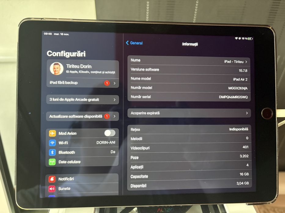 Ipad Air 2 - model A1567