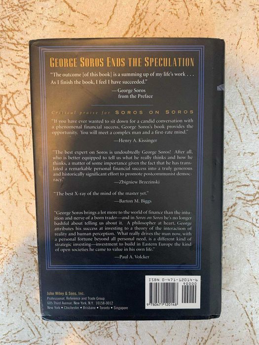 George Soros - Soros on Soros