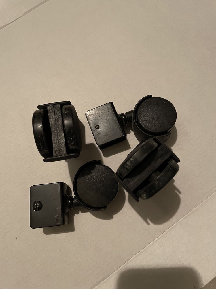 Ikea Rotile x4buc negru