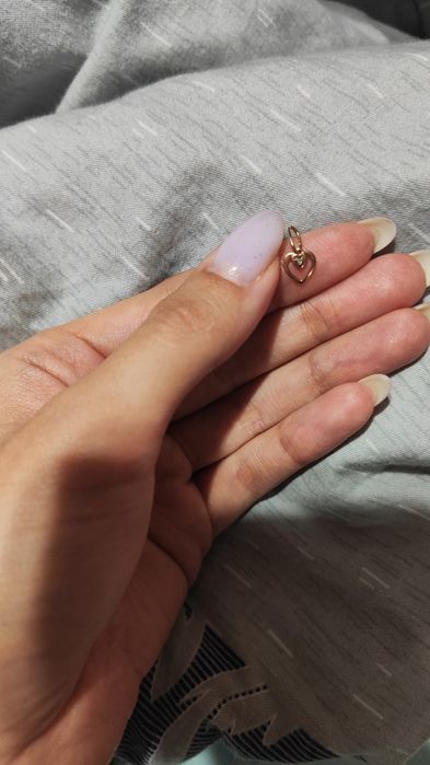 Кулон подвеска с бриллиантом