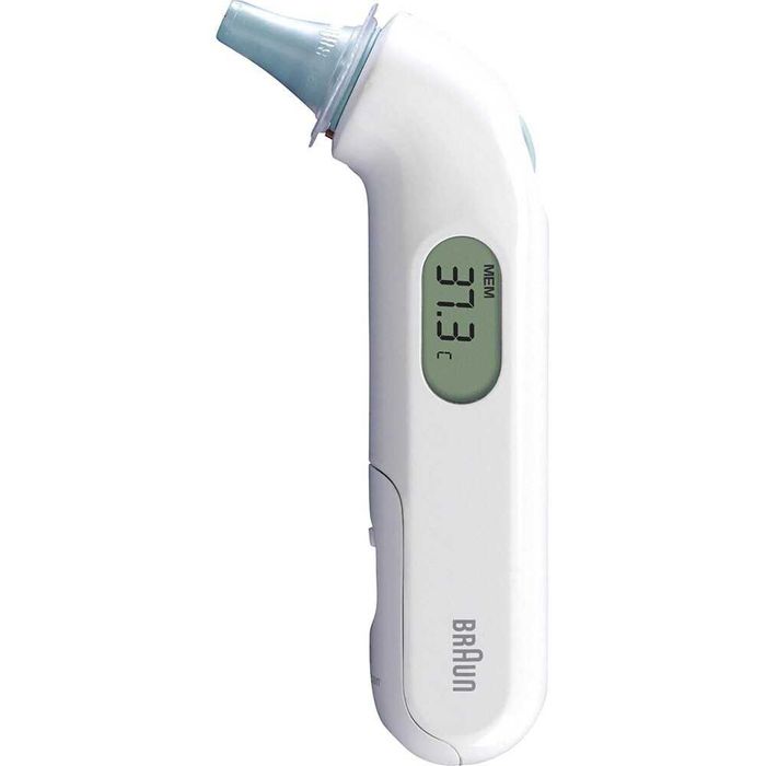 Termometru auricular NOU  BRAUN Thermoscan 3 alb-albastru