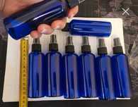 8 buc sticle de pulverizare albastre