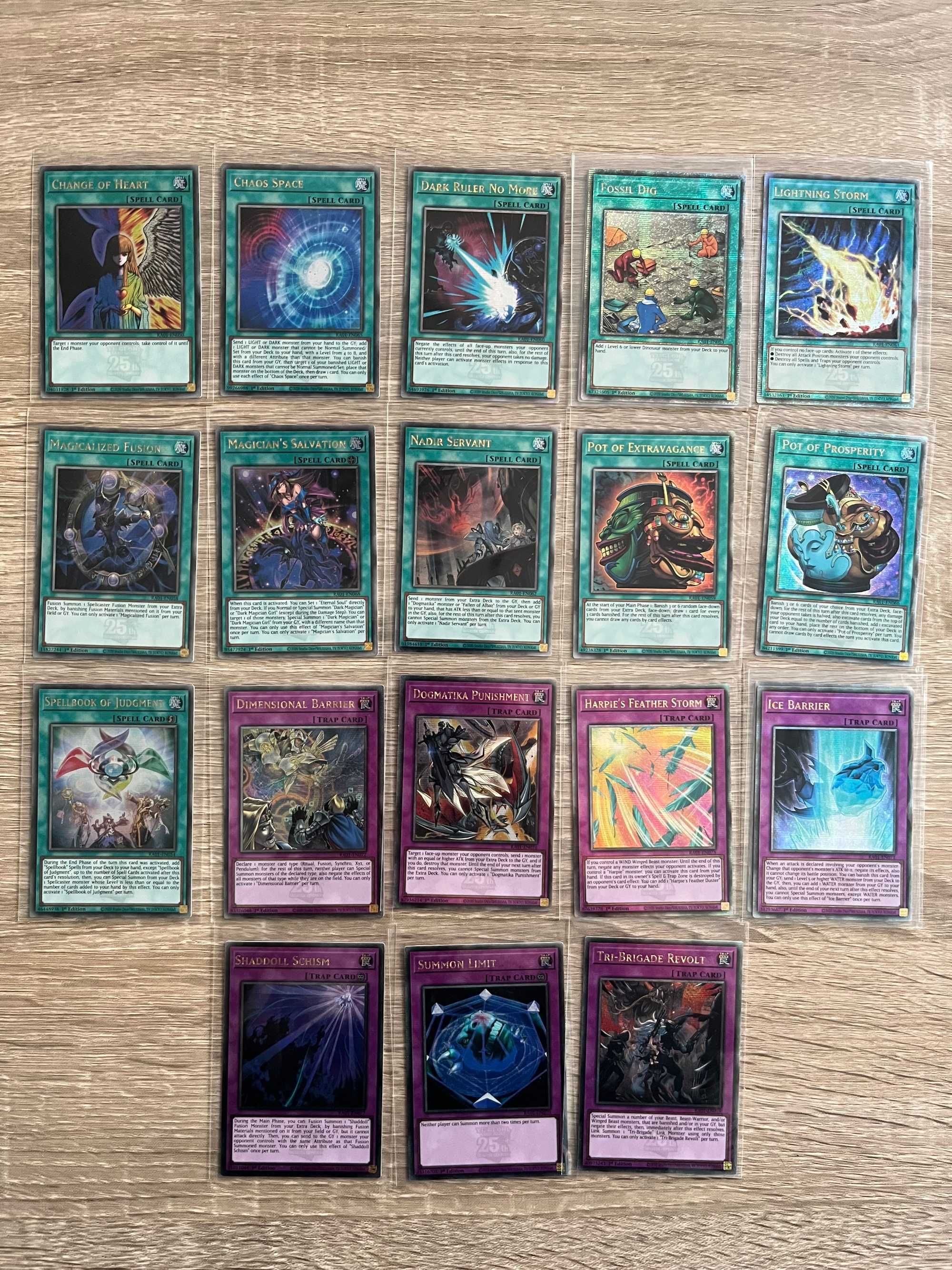 Yu-Gi-Oh! TCG 25th Anniversary Rarity Collection карти